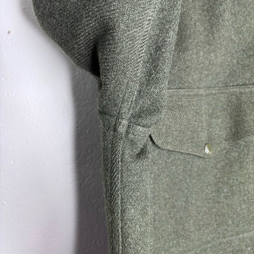 Vintage 60s-70s Filson Wool Mackinaw Cruiser Jacket Green Size Large - Picture 7 of 16